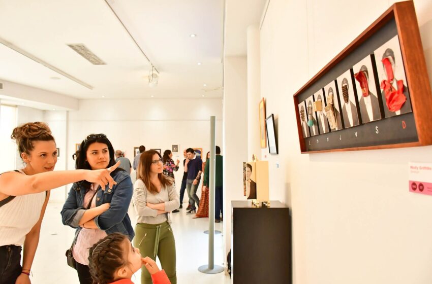  Quedó inaugurada la muestra de collage “Circular y Punto” en el Centro Cultural Provincial